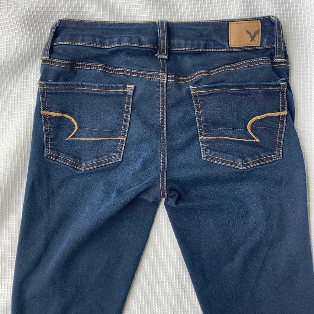 American eagle super stretch denim Jegging sz 24 - Picture 9 of 10